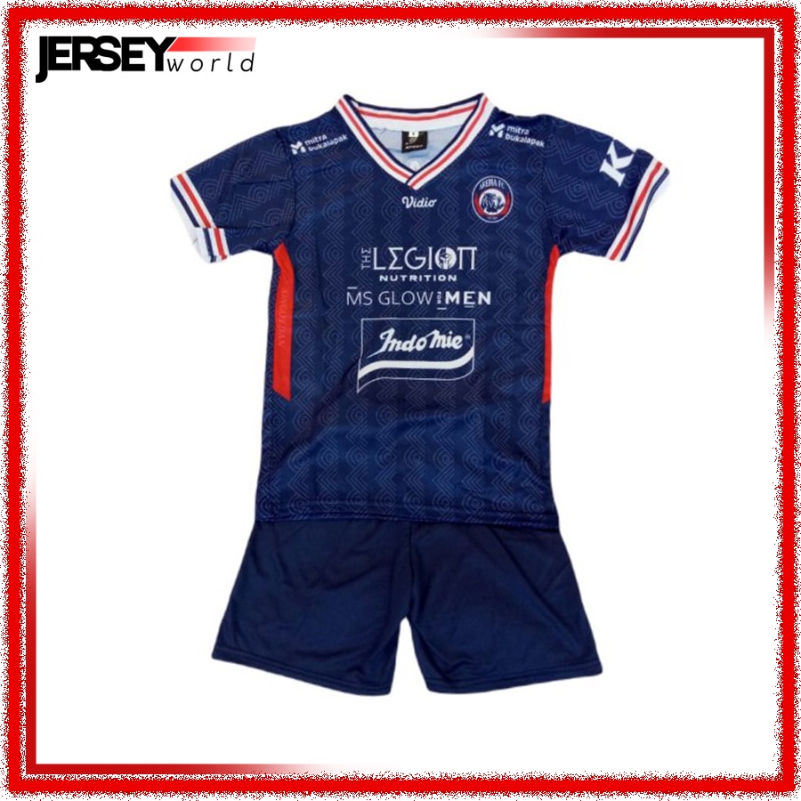 Jersey Kids Anak Arema Malang Home 2022-2023