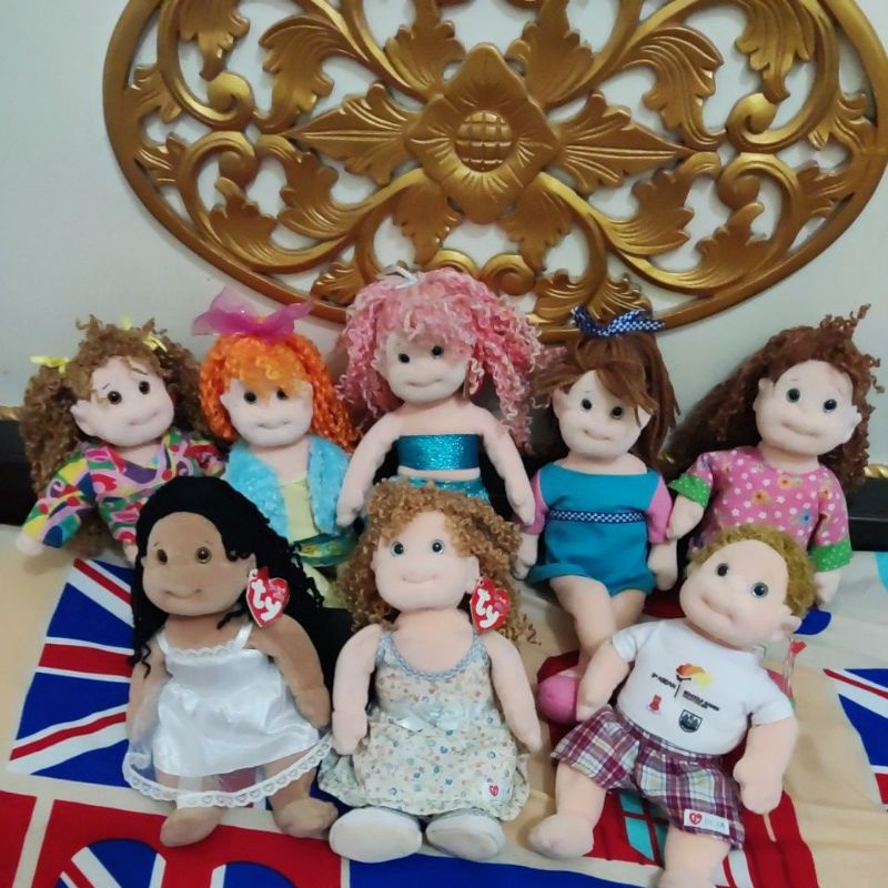 Boneka Karakter Cewe TY Beanie Kids original