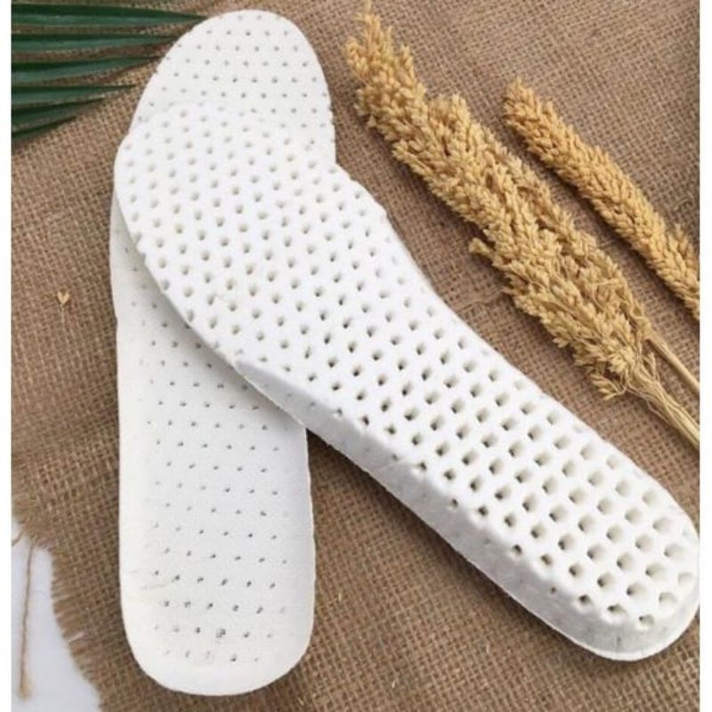 1 PASANG INSOLE SEPATU PRIA WANITA ALAS SEPATU EMPUK ADA RONGGA UDARANYA