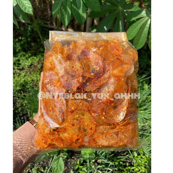 

Kekinian.. KRIPCA kripik kaca pedas daun jeruk 500gram 54