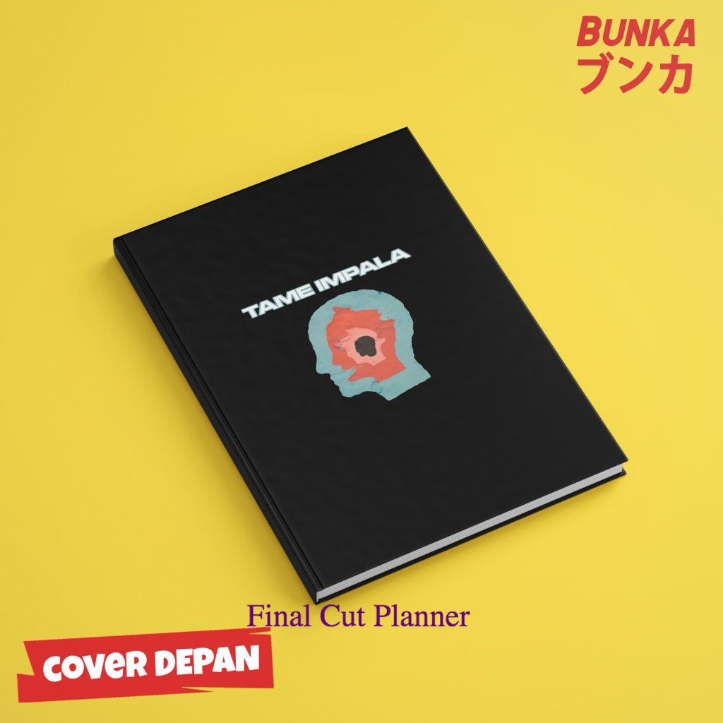 

buku tulis polos/bergaris Tame Impala 9 Hardcover A5 Buku Tulis Catatan Notes Agenda Planner Jurnal