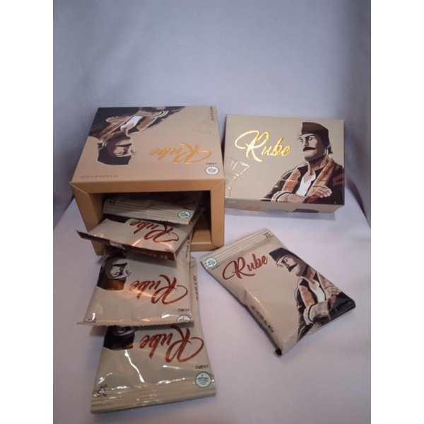 Jual Kopi Rube Asli, Kopi Rube 1 Box Isi 5 Saset
