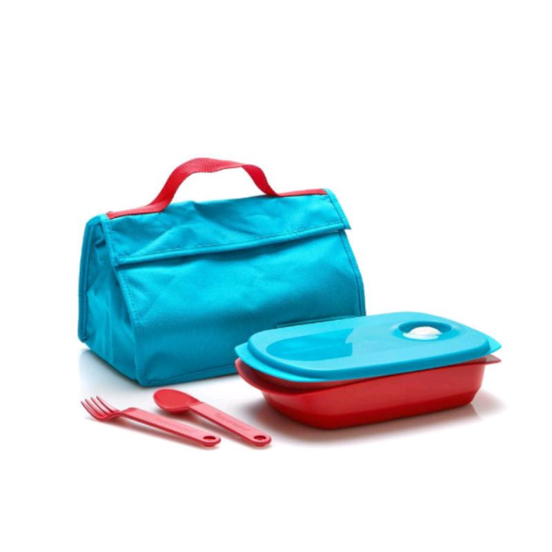 Tupperware byo lunch box set bekal