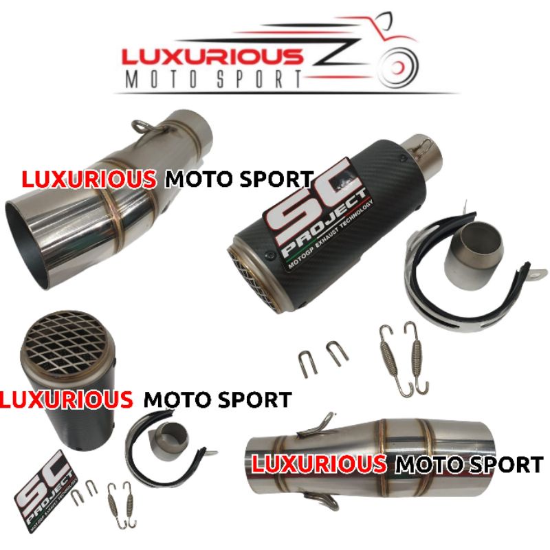 silencer sc project cr-t ninja250new knalpot sc project ninja250fi SE