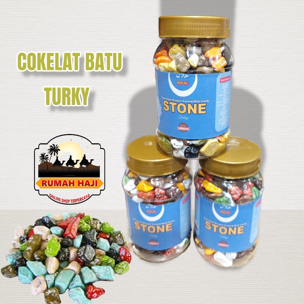 

coklat batu/cokelat batu krikil 200gr kemasan toples