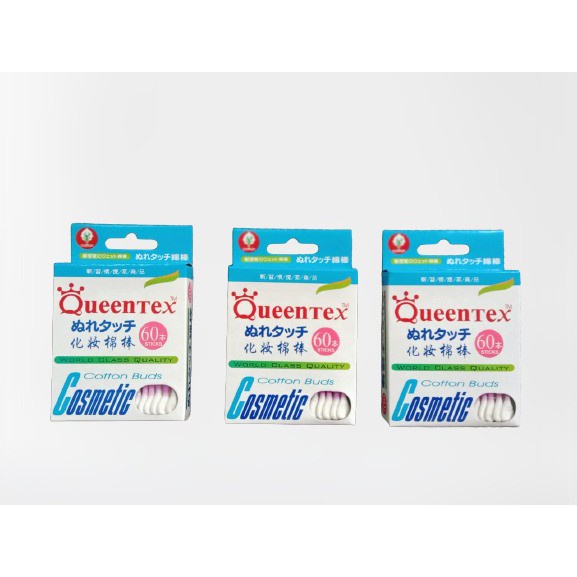 QUEENTEX COTTON BUDS BOX ISI 60 / N019044