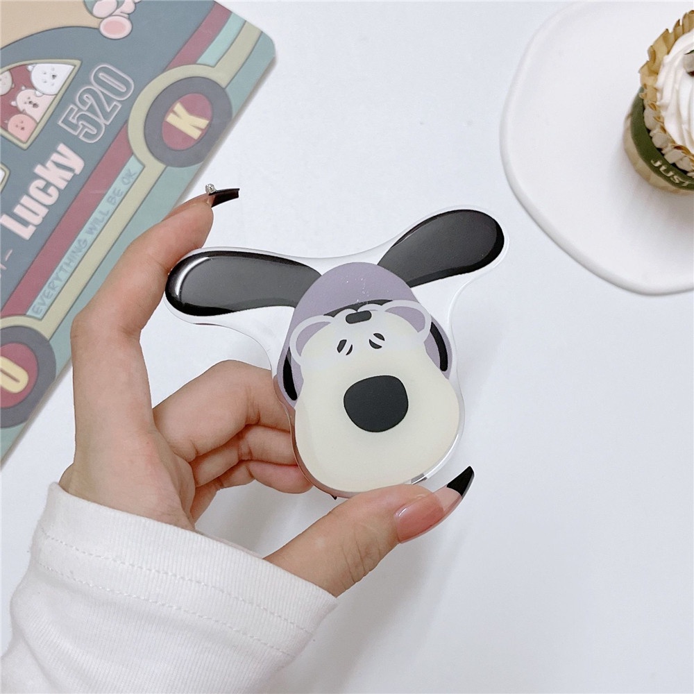 1pcs Cartoon Cute Dog Cat Shape Mobile Phone Airbag Bracket Phone Holder