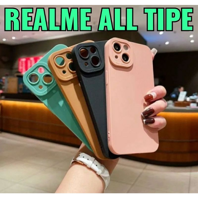 Casing Realme All Tipe Casing Sofcase Pro Camere