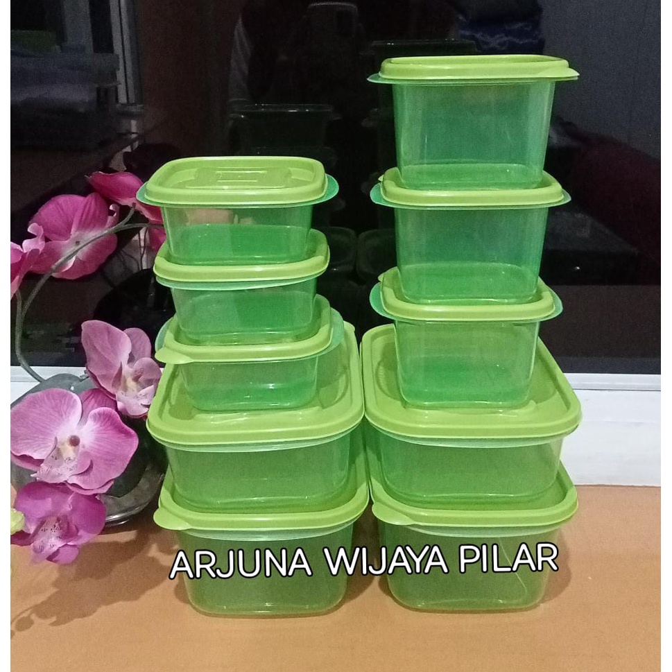 Tempat Makanan / Toples plastik Free BPA isi 10 pcs