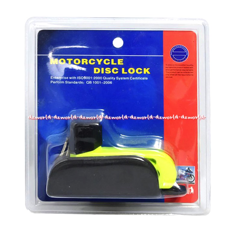 Tonyon Motorcycle Disc Lock Gembok Cakram Motor 5.5mm Kunci Pengaman Untuk Motor Motor Cycle Toyon Gembok Motor