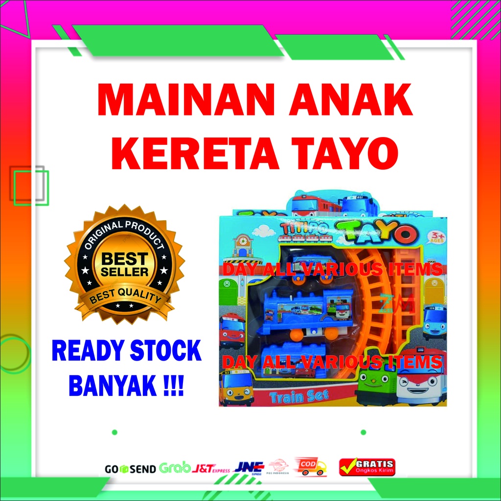 MAINAN ANAK KERETA TAYO MURAH BERKUALITAS