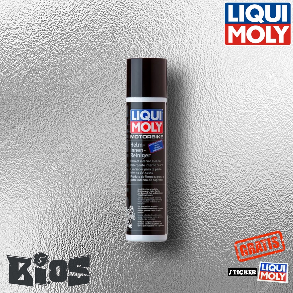 LIQUI MOLY MOTORBIKE HELMET INTERIOR CLEANER 300ML PEMBERSIH BUSA HELM 100% ORIGINAL