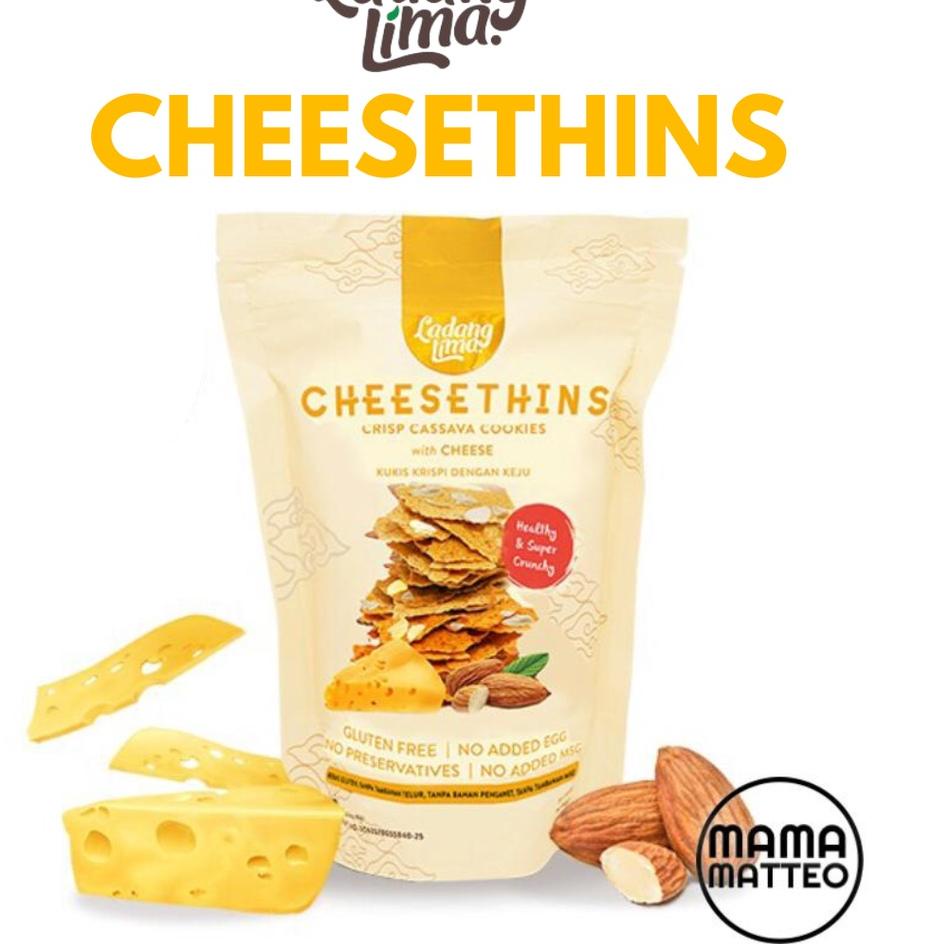 

IDGg5G0--Ladang Lima Cheesethins Cheese Thins 100gr / Keju