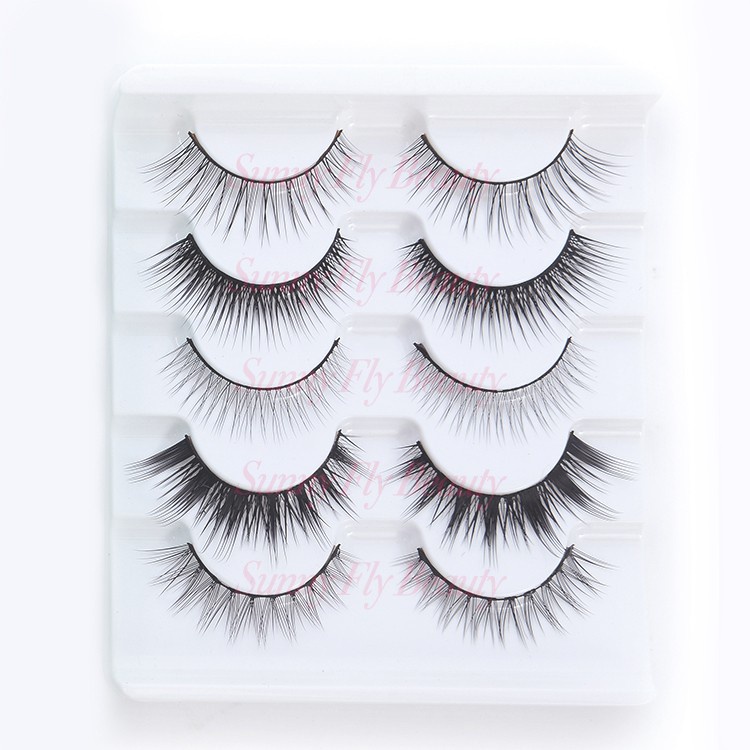 [WS] COMBO HEMAT 10PCS BULU MATA PALSU /EYELASH EXTENSION/ LAIYAN EYELASHES NATURAL HAIR