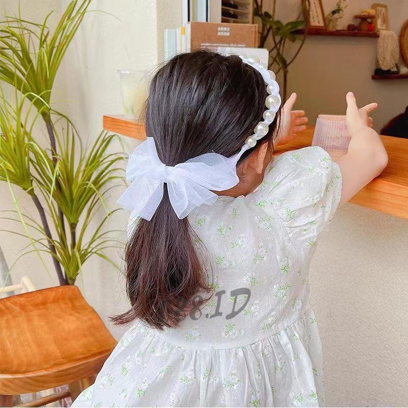 [688.id] Bando Mutiara Besar Tali Kepang untuk Anak Perempuan Wanita Dewasa Fashion Korea BDO 08