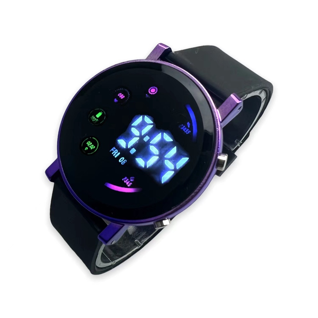 [DGS] COD✅ Jam Tangan Wanita Pria Digital Rubber Anti Air LED Watch Electronic Fashion Harga Grosir S1216