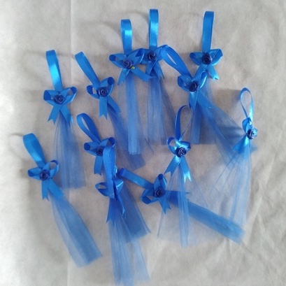 TEMPAT TELUR AQIQAH TILE BIRU/ KEMBANG TELUR AQIQAH TILE