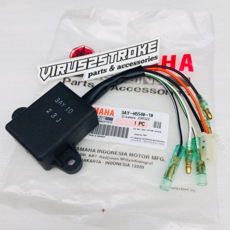 CDI Unit Assy Yamaha Alfa Dobel Stater Original YGP 3AY-H5540-10