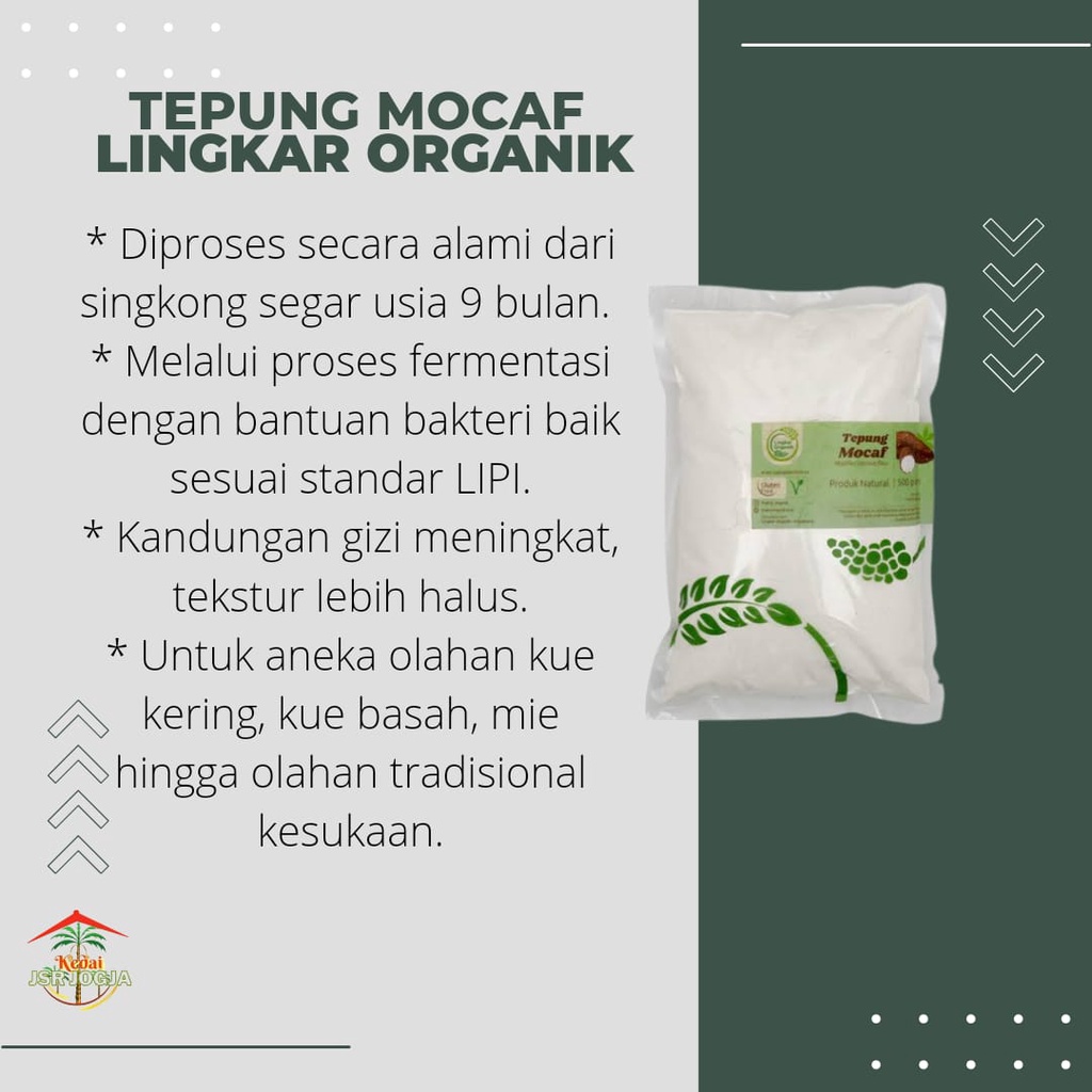 Lingkar organik tepung mocaf