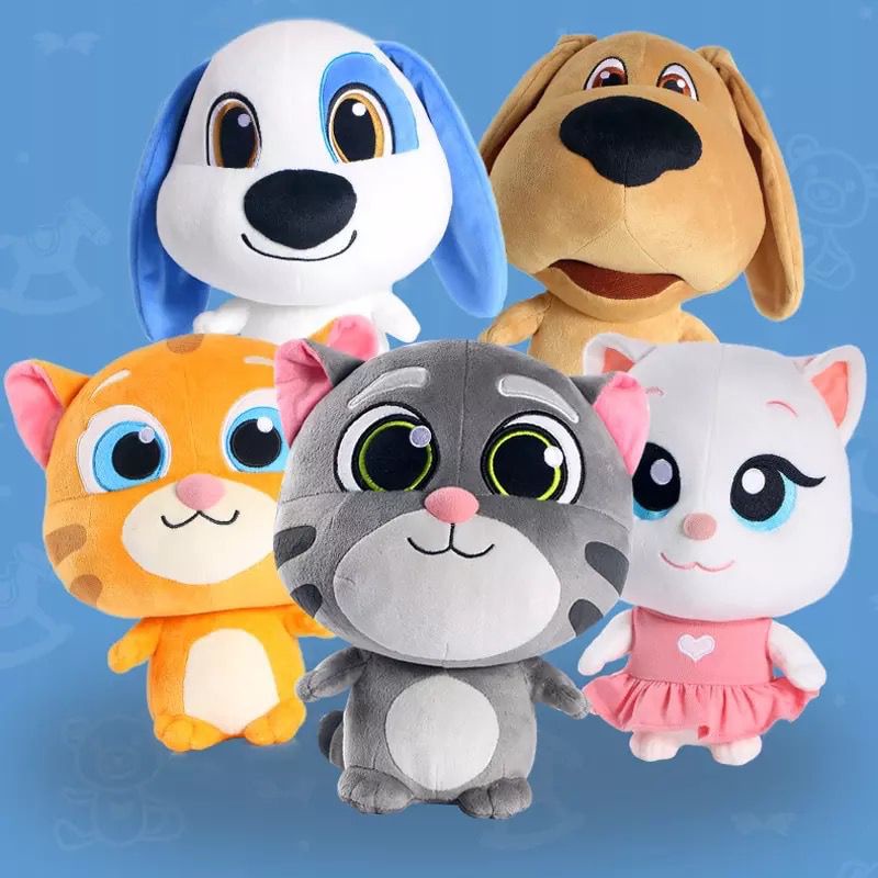 Tom Cat Boneka Kucing Berdongeng Intelligent Talking Tomcat ukuran 30cm