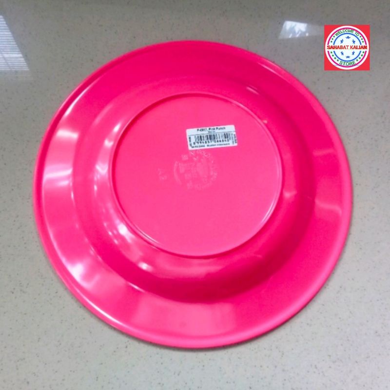 (6 Piring) Piring Golden Dragon P0109 Ukuran 9 Inch