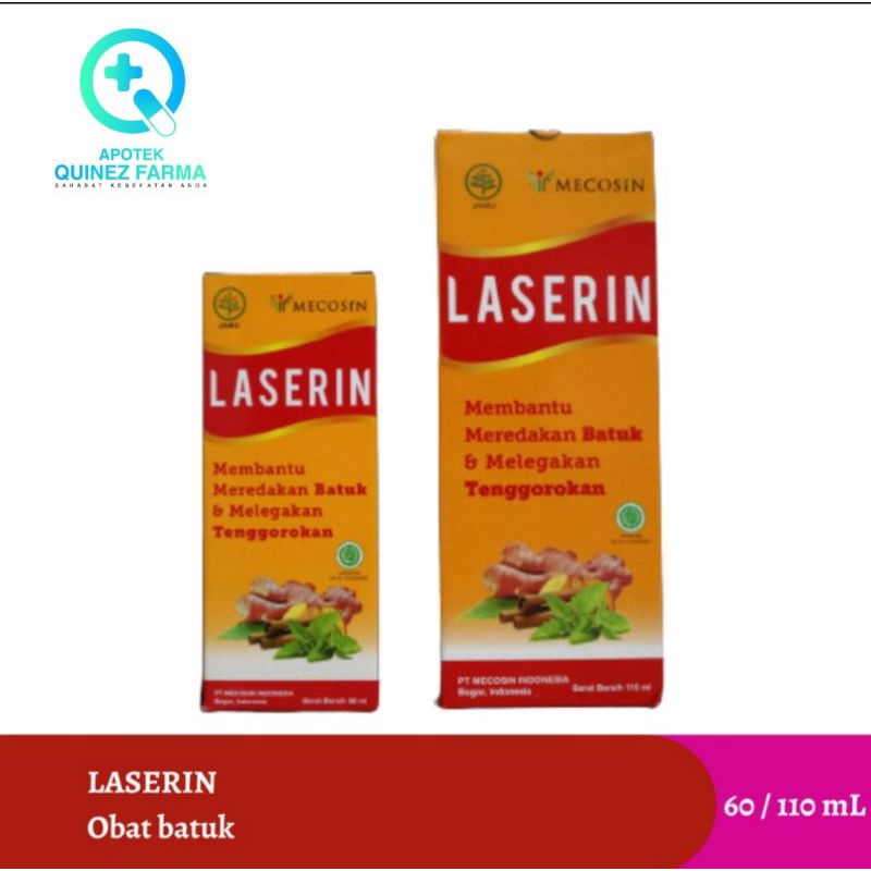 

LASERIN OBAT BATUK 60ml & 100ml/Melegakan Tenggorokan