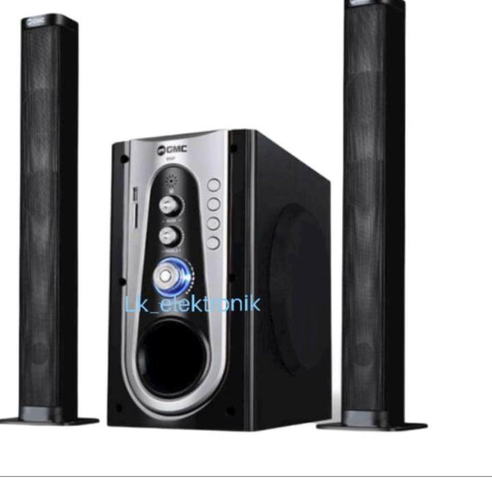 Best Produk 09IUN Speaker Aktif Bluetooth GMC 886P 2in1 Multimedia Audio Super Bass Original # Polytron PMA 9502 Q58 Buruan Beli