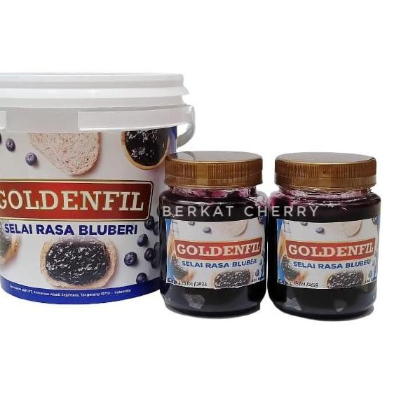 

Cekout sekarang--GOLDENFIL BLUEBERRY JAM 200 gram REPACK GOLDENFIL