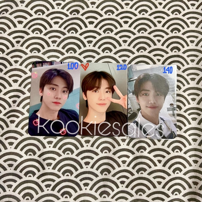 Photocard PC Jaemin Album Hot Sauce Pre Order Benefit POB Bene Yizhiyu YZY Round 1 3 R1 R3 Cimol Mum