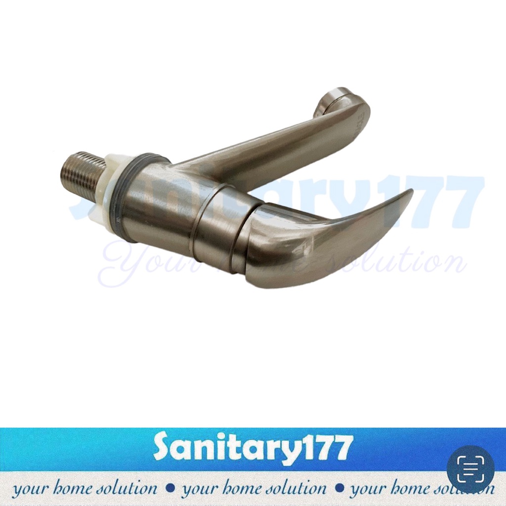 Kran wastafel cuci tangan stainless angkat UP DOWN Murah R11- keran washtafel murah washbowl faucet basin tap minimalis