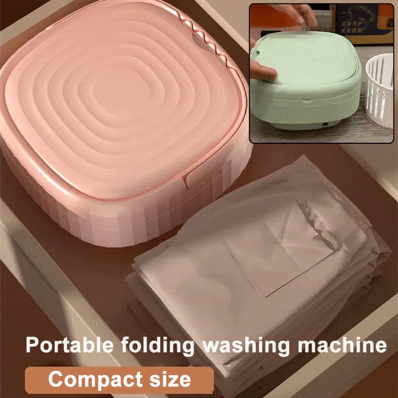 Mesin Cuci Mini Portable Mesin Cuci Lipat Mini Folding Washing Machine Mesin Cuci Kecil KAPASITAS 6L
