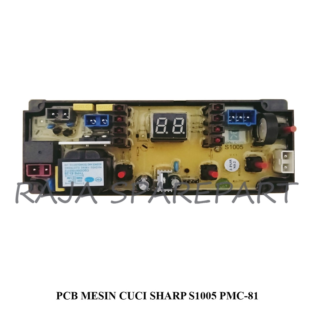 PCB MESIN CUCI SHARP S1005 PMC-81