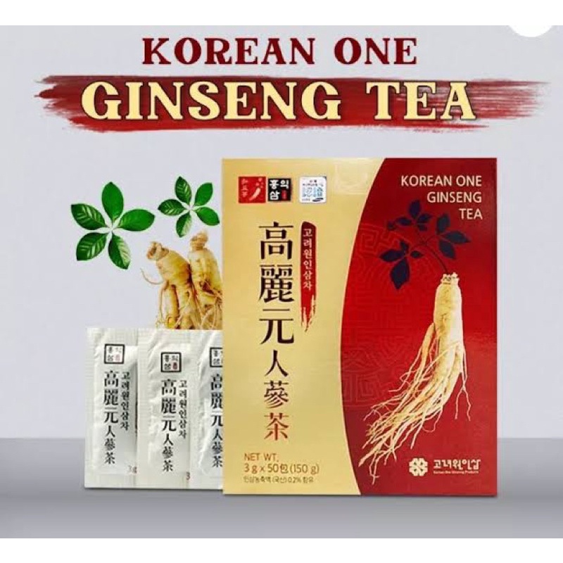

korean one ginseng tea original import korea