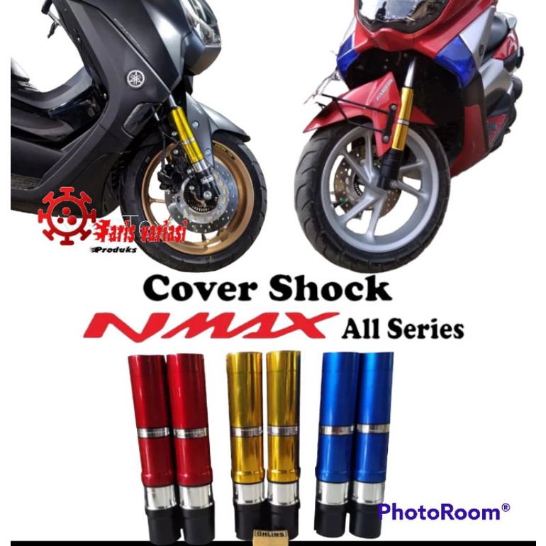 variasi sok cover shock depan nmax 2020-2022