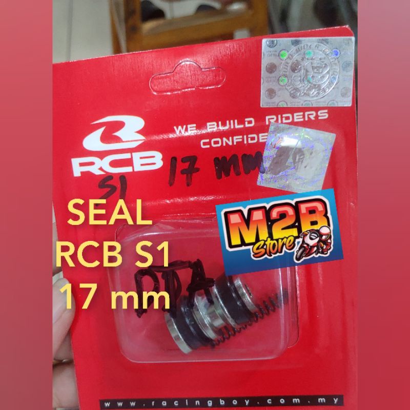 Master pump repair kit Sil seal Master rem RCB S1 17 mm ORI Asli RCB