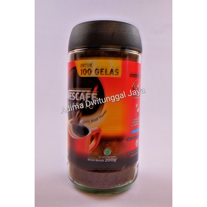 Nescafe Classic Bottle 200 gr / Nescafe Kopi Instan / Kopi Instan