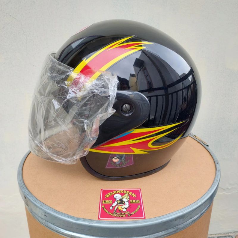 HELM LAWAS, JADUL, KLASIK YAMAHA RX KING, F1ZR, MIO NOS ORIGINAL