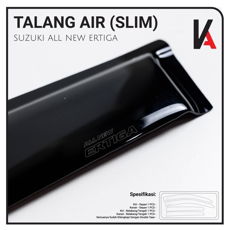 TALANG AIR PINTU MOBIL SUZUKI ALL NEW ERTIGA 2018 MODEL SLIM 4 PINTU