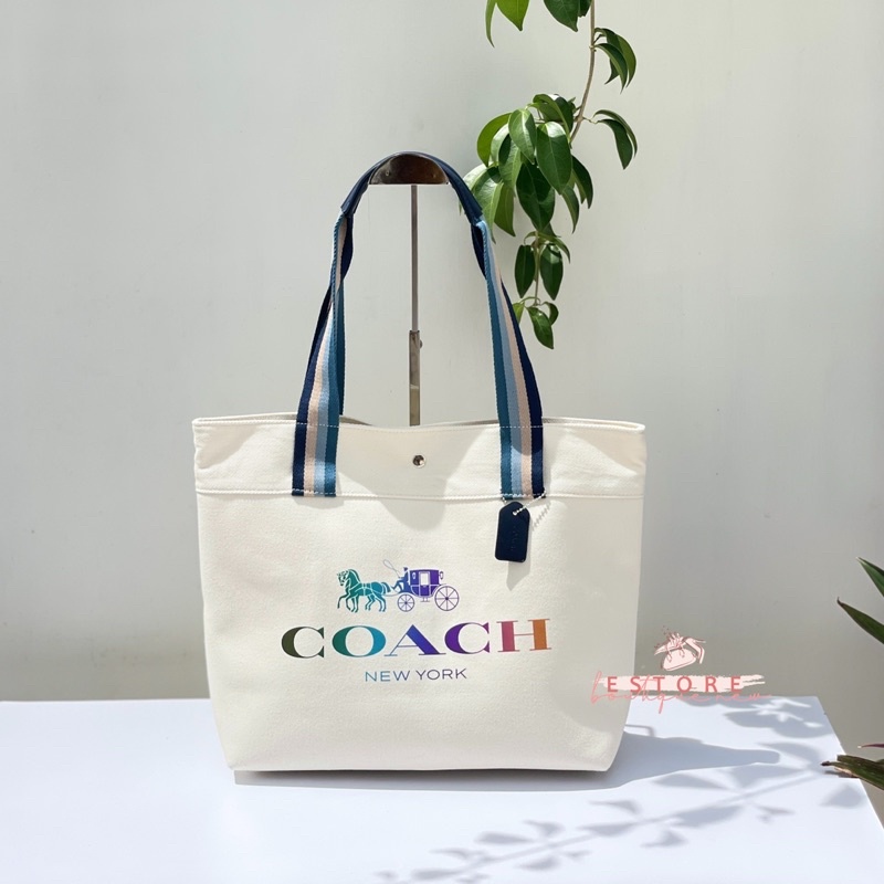 New Ch Canvas Large Tote Bag