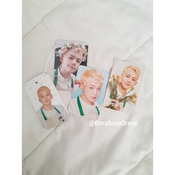 [TAKE ALL ONLY ] BLOOMING TREASURE HYUNSUK  TINCASE/BINDER/BOOKMARK