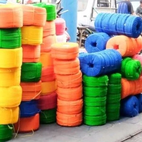 1 ROLL UTUH 150 METER Tali tambang 2mm / tambang PE 2 mm cap / tali tampar 2mm cap roda ikan +/- 150 METER