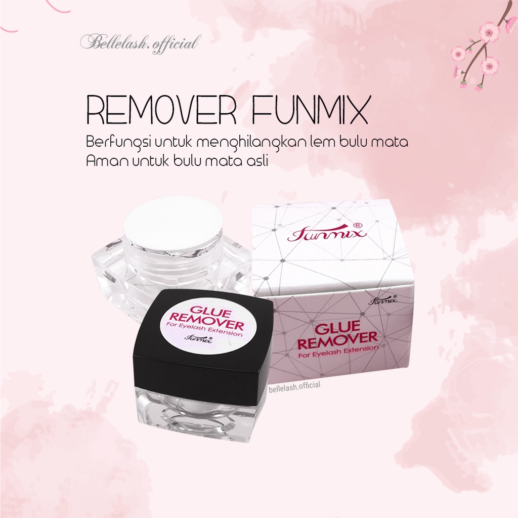 Funmix Glue Remover Pembersih Lem bulumata Tanam Eyelash Extension