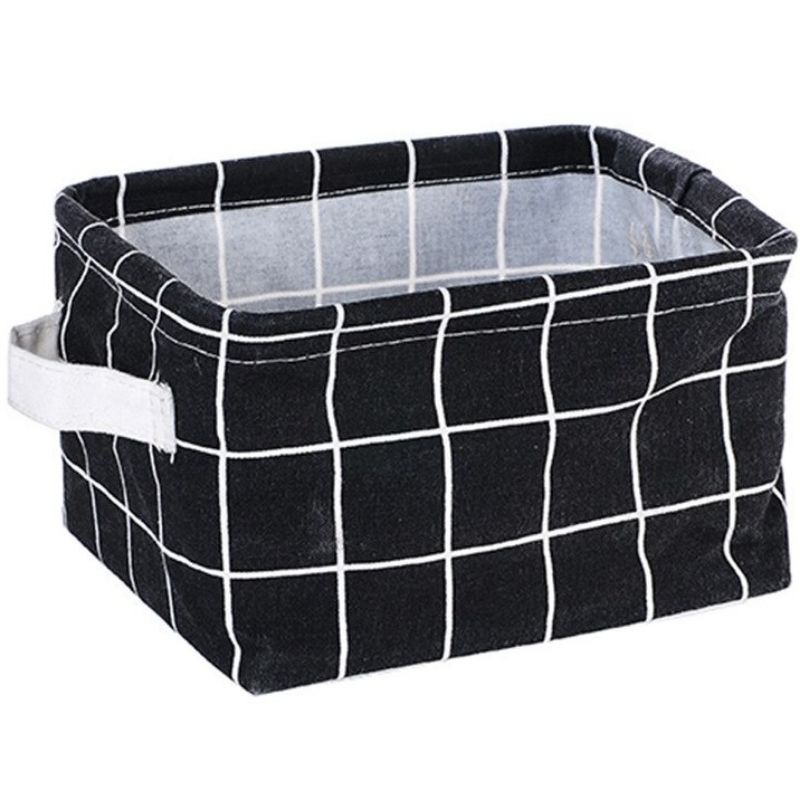 ORGANIZER BOX STORAGE IMPORT ATAU KOTAK KERANJANG PENYIMPANAN WADAH SERBAGUNA MULTIFUNGSI KAIN KANVAS PREMIUM