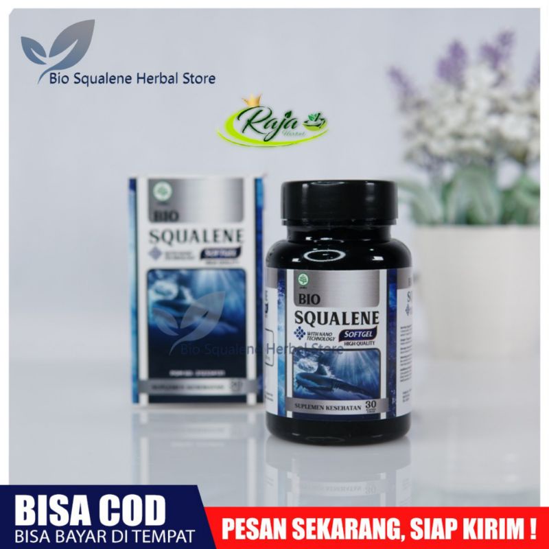 Bio squalene softgel minyak hati ikan hiu