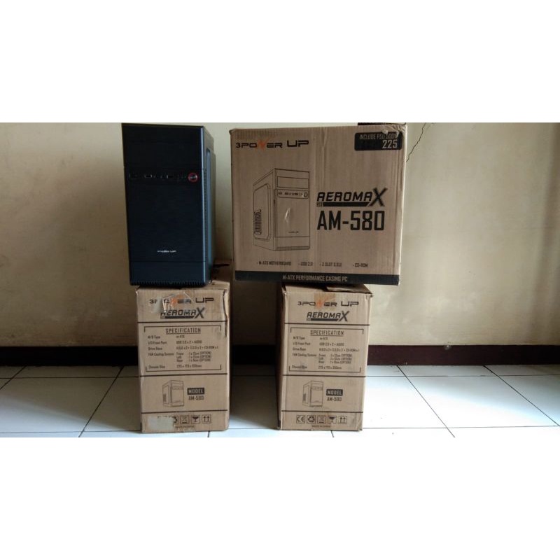 Casing Power Up AEROMAX 58 Plus Power Supply / Casing Komputer