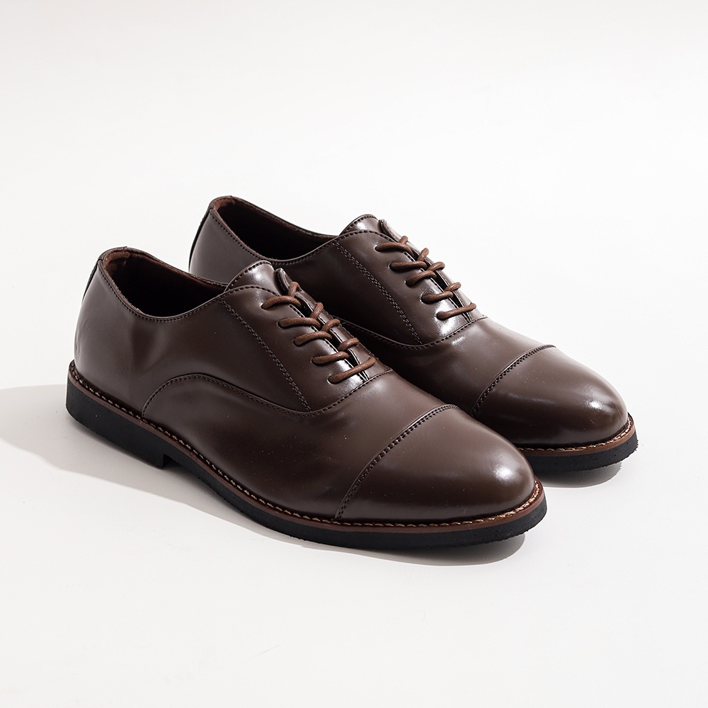 DANTE BROWN |ManNeedMe x Lvnatica| Sepatu Pantofel Pria Kantor Formal Shoes ORIGINAL