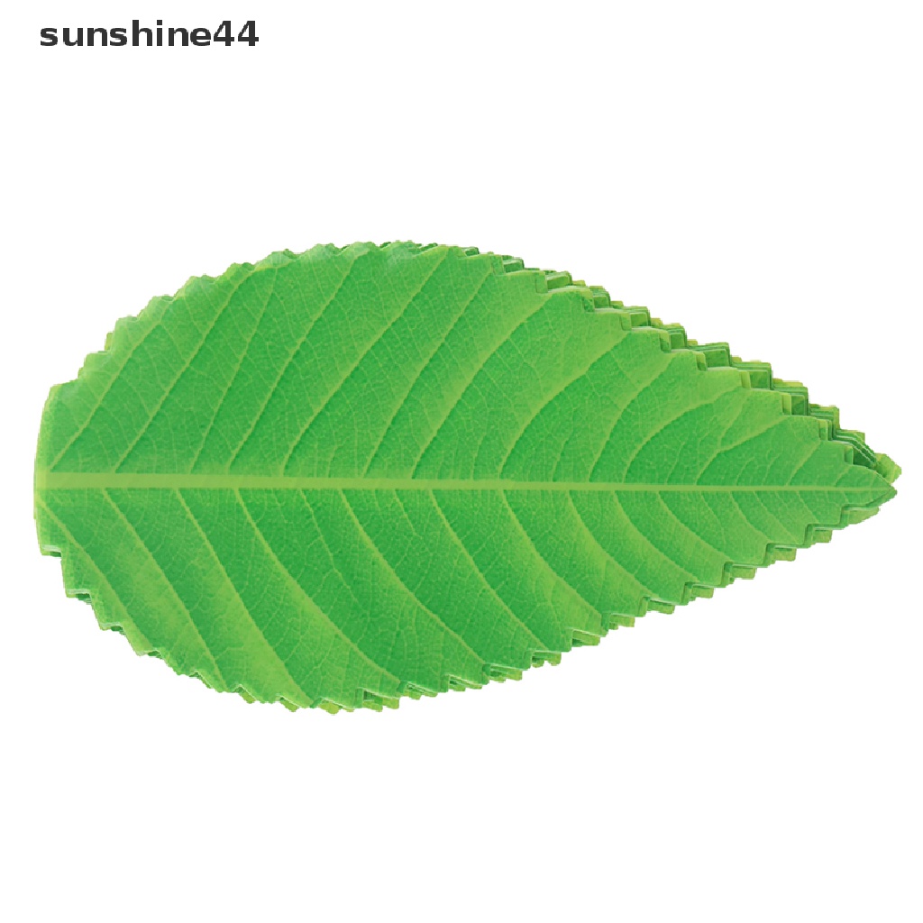 Sunshine 200Pcs / Kantong Daun Hijau Sashimi Jepang Untuk Dekorasi Bento