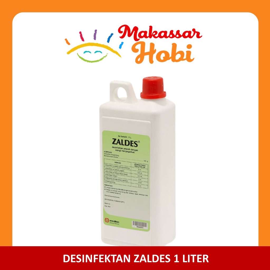 Zaldes 1 Liter Disinfektan Kandang Pembasmi Kuman Bakteri Virus Medion