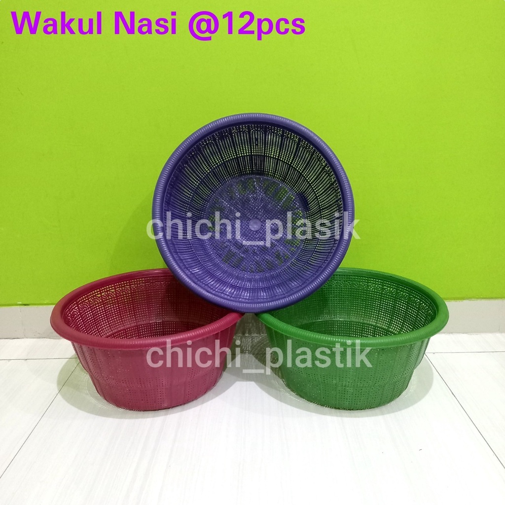 Isi 12 PCS!! Wakul Nasi Besar / Wakul lubang ori / wakul sayur / wakul hajatan / bakul nasi