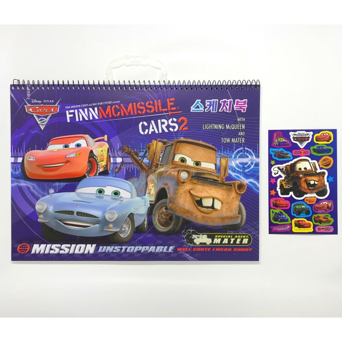 

Promo Bulan Ini Buku Gambar Tebal Sketchbook Cars Disney Plus Stiker Trendi